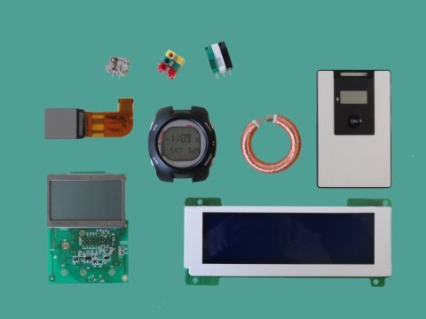 液晶組立、基板調整